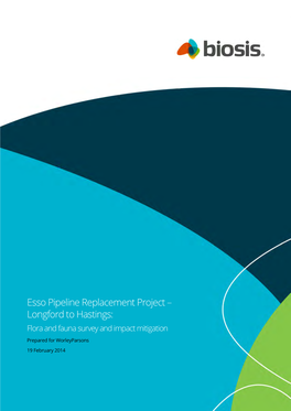 Esso Pipeline Replacement Project – Longford to Hastings: Flora and Fauna Survey and Impact Mitigation