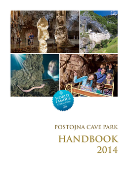 Handbook 2014 HOW to FIND US POSTOJNA CAVE