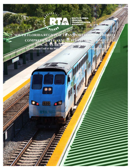 South Florida Regional Transportation Authority Comprehensive Annual Financial Report