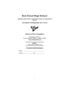 Red Cloud High School Red Cloud High