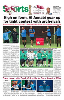 High on Form, Al Annabi Gear up for Tight Contest with Arch-Rivals