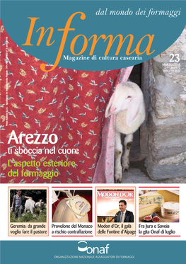 Dal Mondo Dei Formaggi Magazine Di Cultura Casearia 23 Orma MARZO 2018 F Euro 7 ISSN 2281-5120 Poste Italiane S.P.A