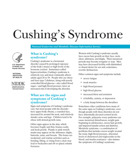 Cushing's Syndrome