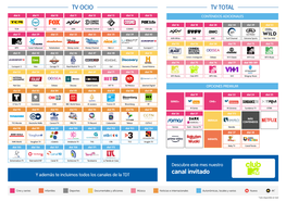 TV OCIO TV TOTAL Canal Invitado