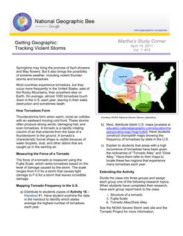 Tracking Violent Storms Vol
