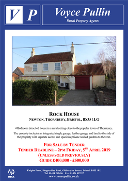 Rock House Newton, Thornbury, Bristol, Bs35 1Lg