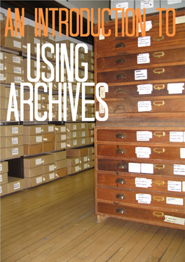 Introduction to Using Archives