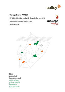 West Erregulla 3D Seismic Survey 2014 Rehabilitation