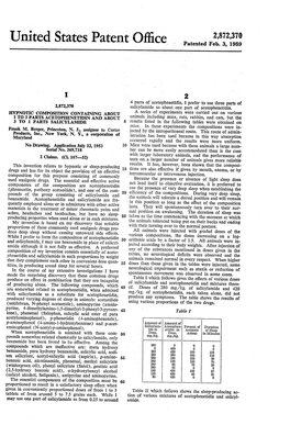 United States Patent 0 1C6, .- Patented Feb