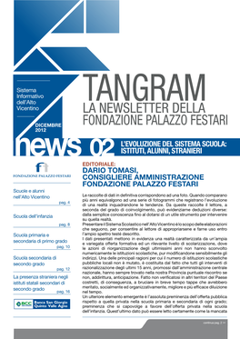 La Newsletter Della Fondazione Palazzo Festari 2