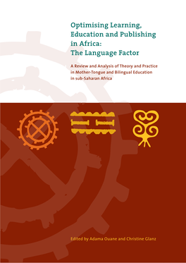 Optimising Learning, Education and Publishing in Africa: the Language Factor
