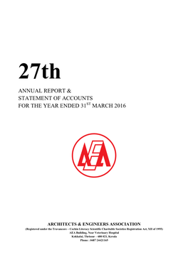 Annual Report & Statement of Accounts for the Year Ended 31 March 2016
