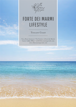 Forte Dei Marmi Lifestyle