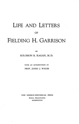 Fielding H. Garrison