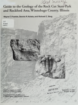 Guide to the Geology of the Rock Cut State Park and Rockford Area, Winnebago County, Illinois