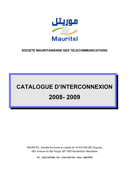 Catalogue D'interconnexion