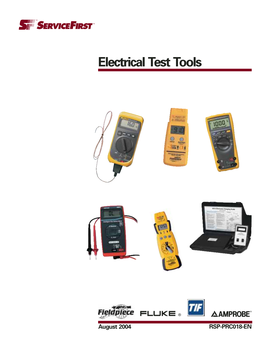 Electrical Test Tools