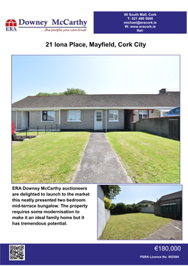 21 Iona Place, Mayfield, Cork City