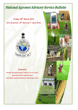 Friday 28 March 2014 Issued By