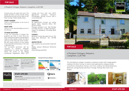 4 Penybont Cottages, Dolywern, Llangollen, LL20 7AD