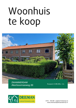 Akerboomseweg 20