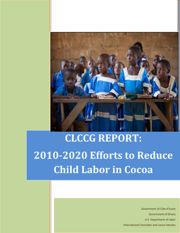 CLCCG Ten Year Report 2010-2020