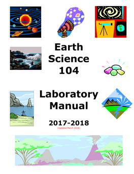 Earth Science 104 Laboratory Manual