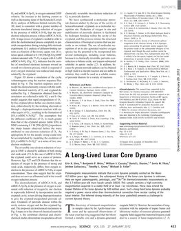 A Long-Lived Lunar Core Dynamo However, Figs