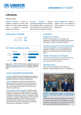 Lithuaniafact Sheet