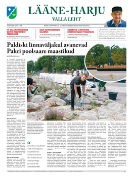 Paldiski Linnaväljakul Avanevad Pakri Poolsaare