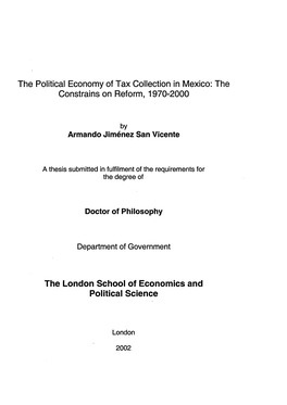 The London School of Economics and Political Science