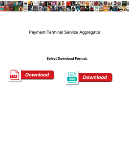 Payment Terminal Service Aggregator