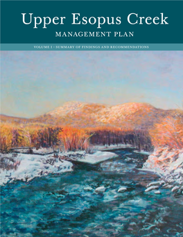 Upper Esopus Creek Volume I