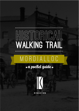 Walking Trail Mordialloc