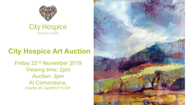 City Hospice Art Auction