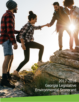 2017-2018 Georgia Legislative Environmental Scorecard