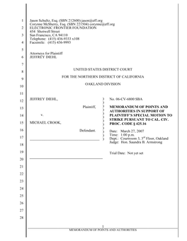 Motion to Strike (“Mcsherry Decl.”), Ex A-C