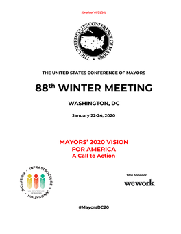 88​Th​ ​WINTER MEETING