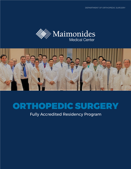 Orthopedic Surgery