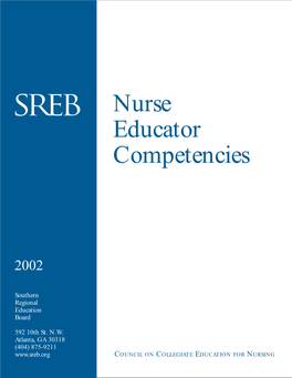 Nurse Educator Competencies