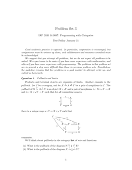 Problem Set 3