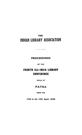 Indian Library Association