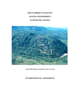 Download Our Asacha Environmental Assessment