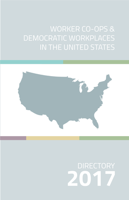 Worker Co-Ops & Democratic Workplaces in the United