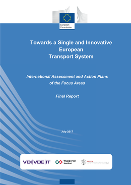 Towards a Single and Innovative European Transport System