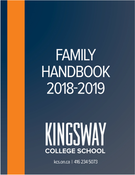 Family Handbook 2018-2019