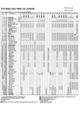 701419 Bardejov - Snakov - Hrabské - Livov - Livovská Huta Platnos Ť Od: 09.12.2018 Platnos Ť Do: 14.12.2019 Prepravu Zabezpe Čuje:SAD Prešov A.S.,Prev