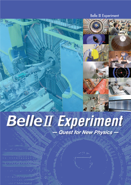 Belleⅱ Experiment ー Quest for New Physics ー Belle Ⅱ the Belleⅱ Experiment