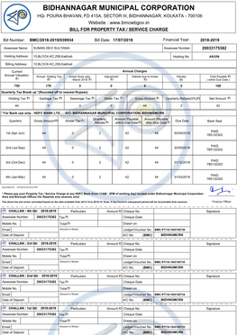 Bidhannagar Municipal Corporation