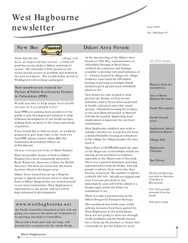 Summer 2004 Newsletter 2